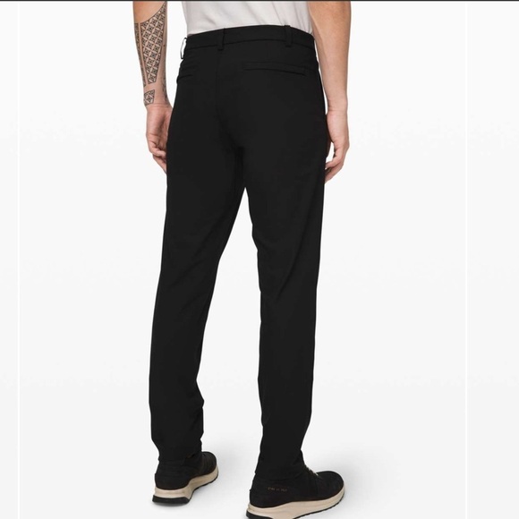 Lululemon Commission Pant Classic *Warpstreme 32" Black Sz 32 - Picture 5 of 16